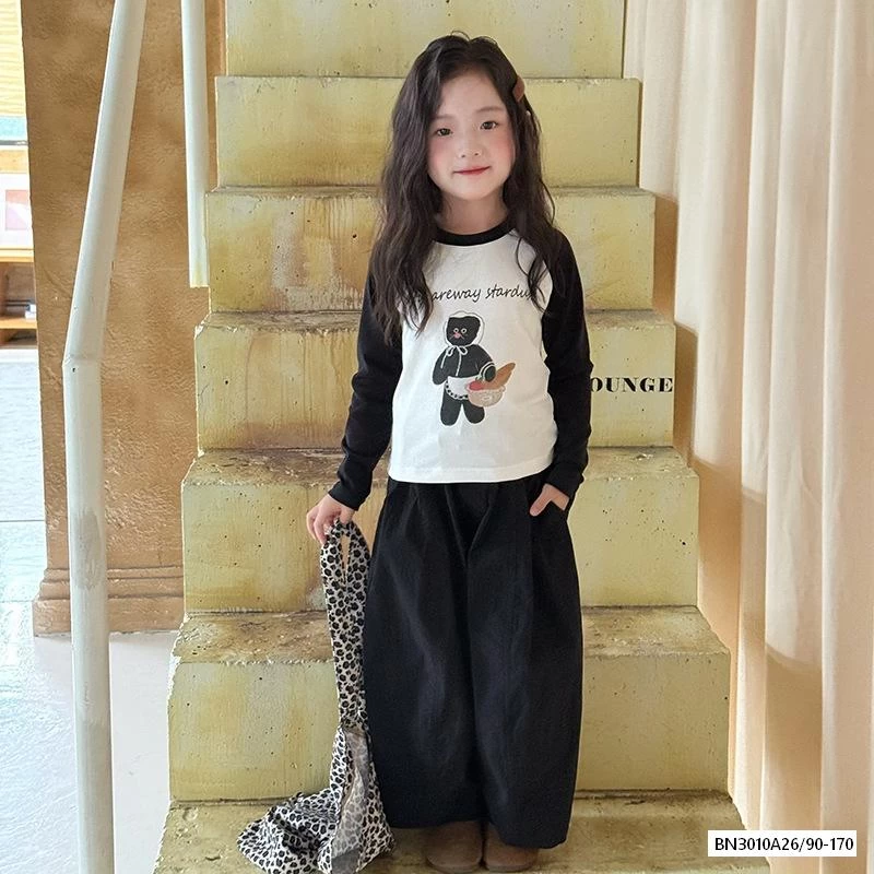 ÁO THUN PHỐI MÀU TAY 25F019 AMBB