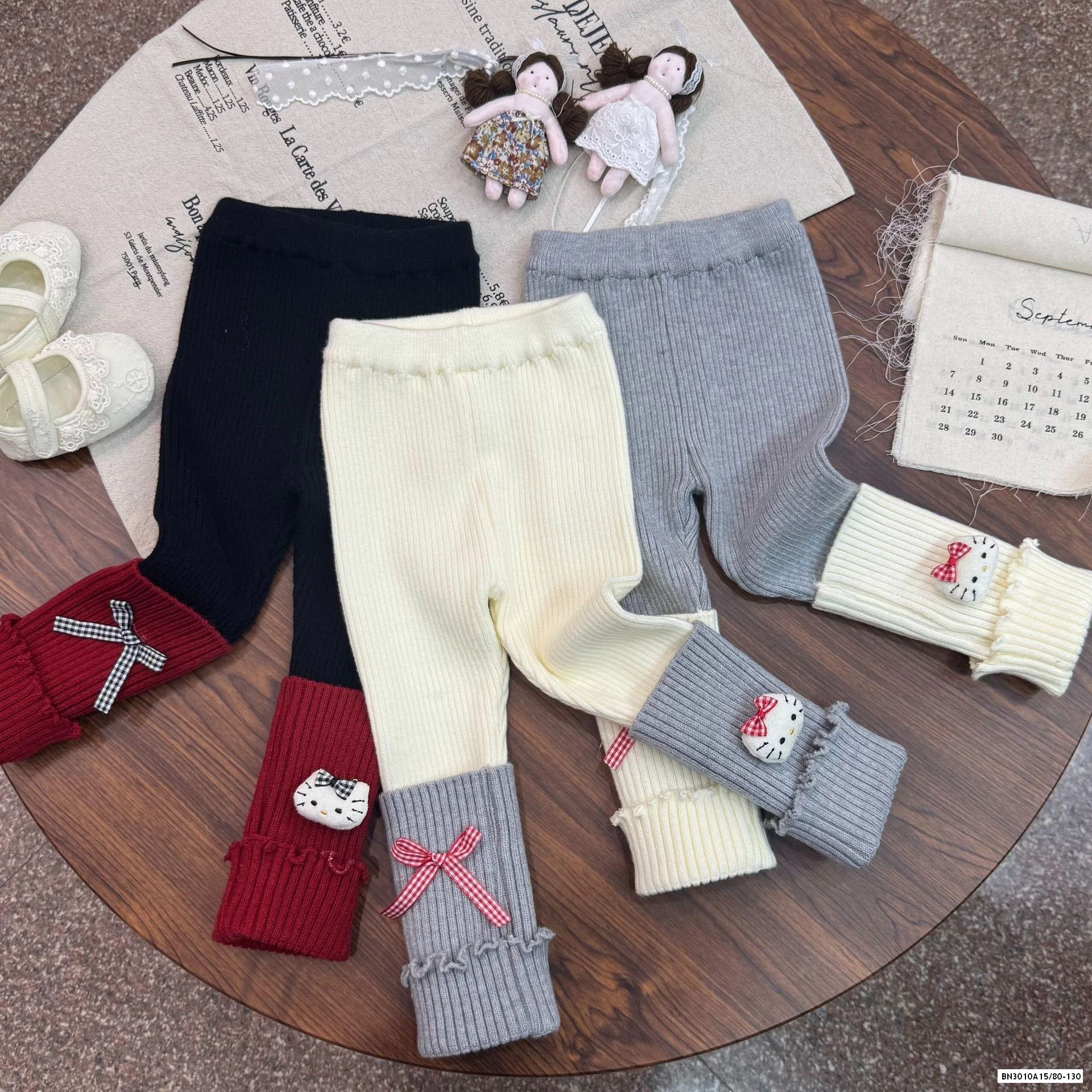 LEGGING 2 MÀU KITTY