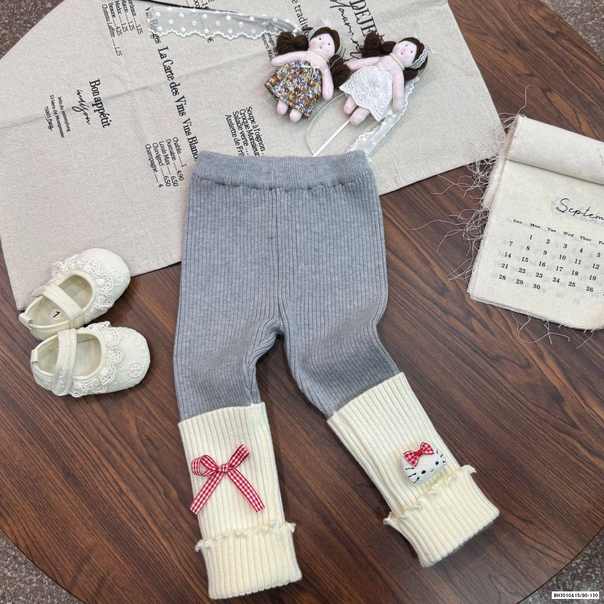 LEGGING 2 MÀU KITTY