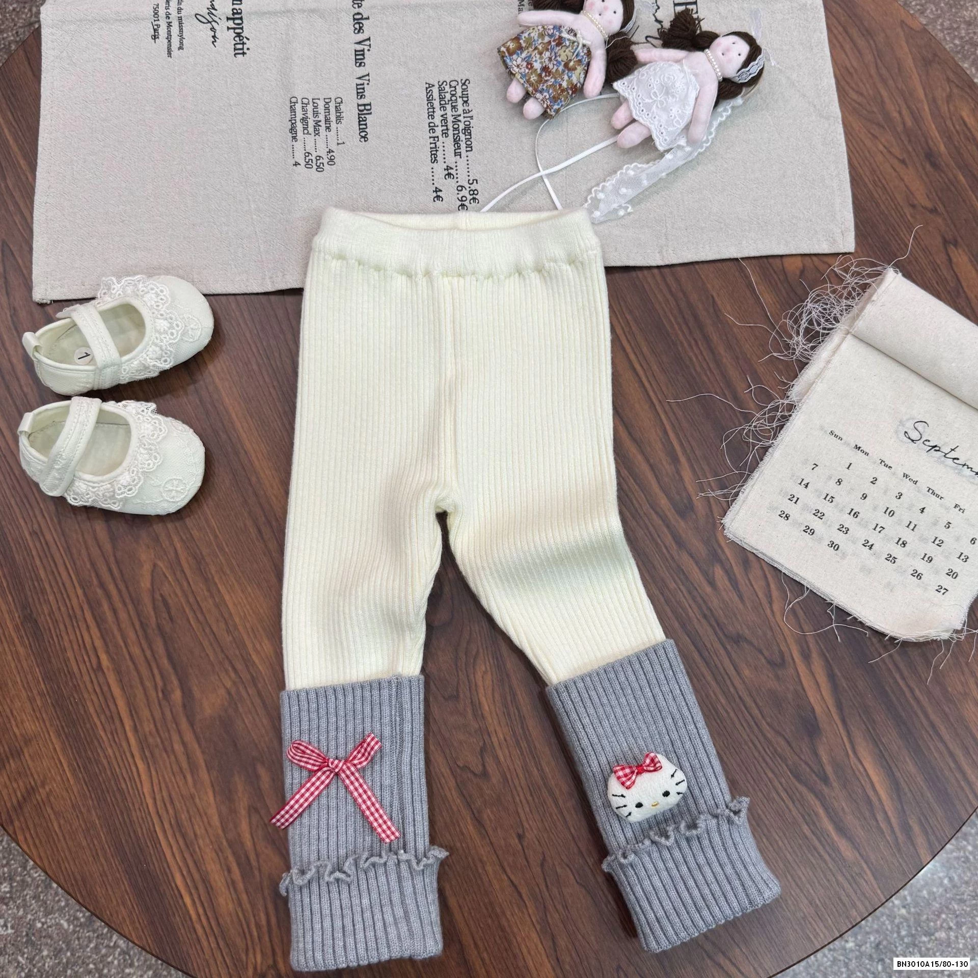 LEGGING 2 MÀU KITTY