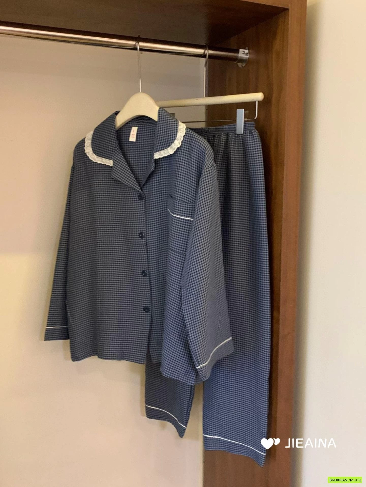 PIZAMA ĐŨI CARO JIEAINA