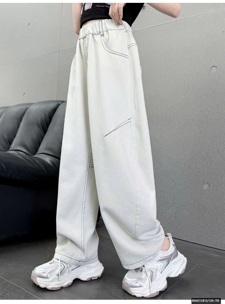 SET QUẦN JEAN TRẮNG MIX CROPTOP DỄ THƯƠNG