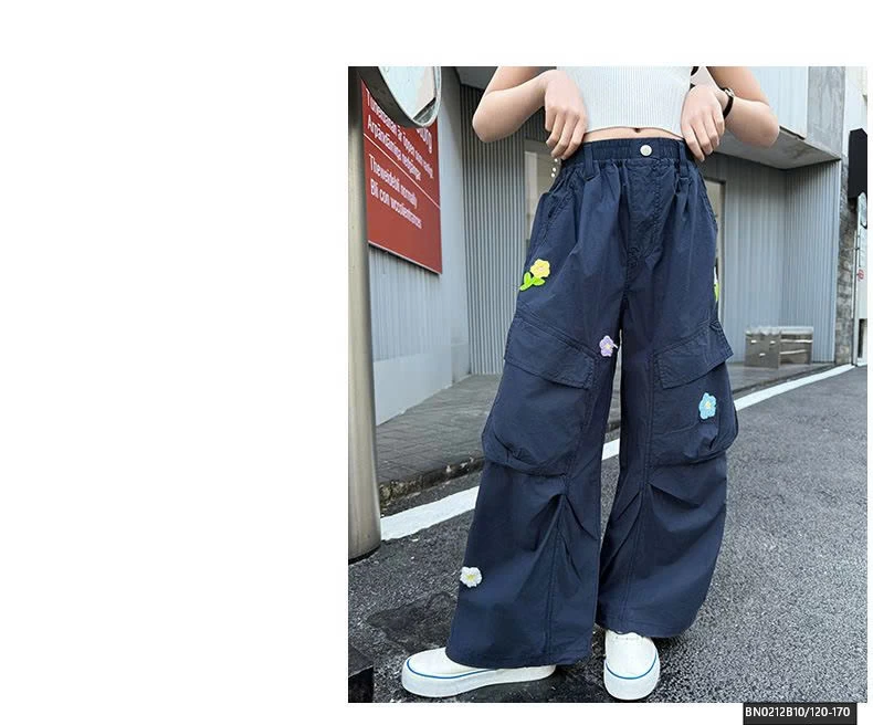 QUẦN THÔ MỎNG THÊU HOA