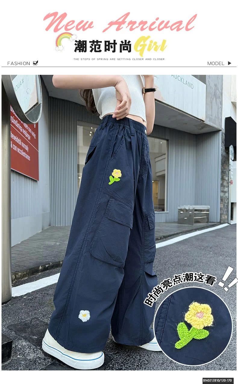 QUẦN THÔ MỎNG THÊU HOA