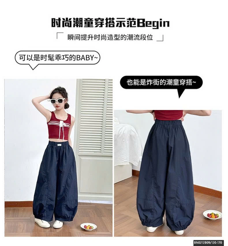 QUẦN THÔ MỎNG BO GẤU BÉ GÁI