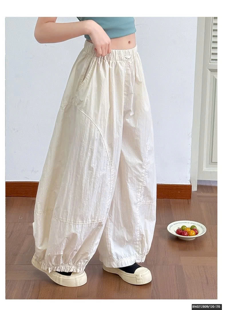 QUẦN THÔ MỎNG BO GẤU BÉ GÁI