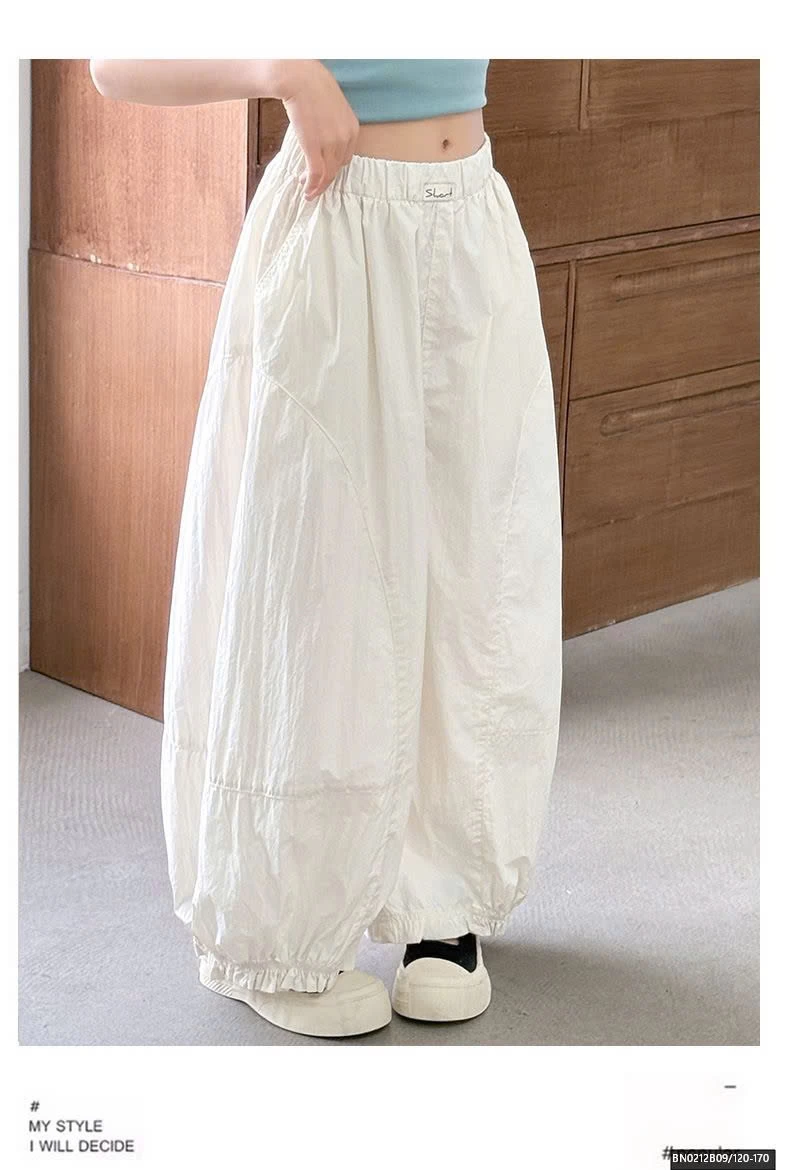 QUẦN THÔ MỎNG BO GẤU BÉ GÁI