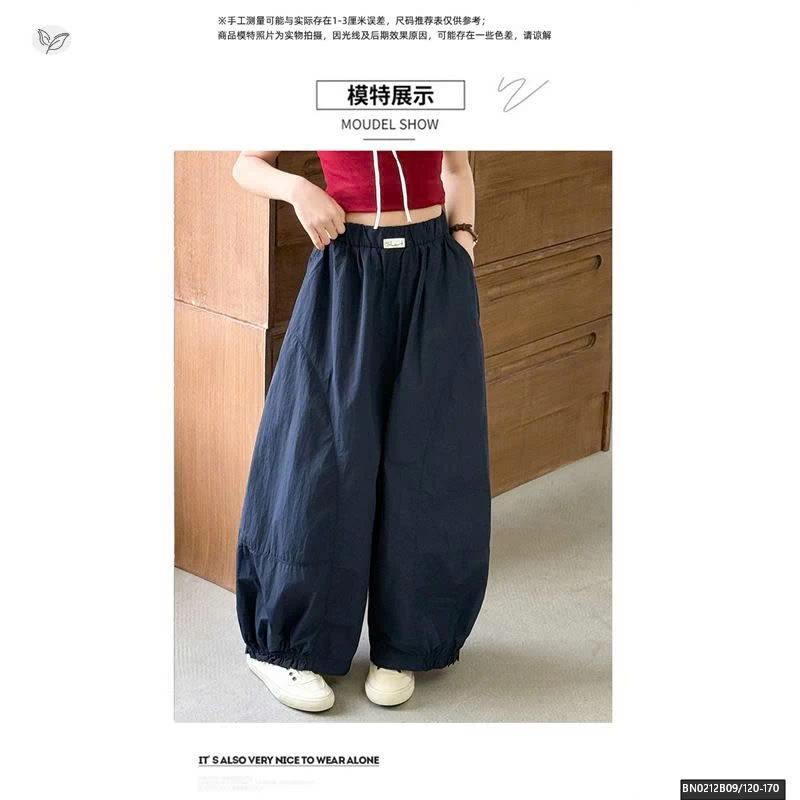 QUẦN THÔ MỎNG BO GẤU BÉ GÁI