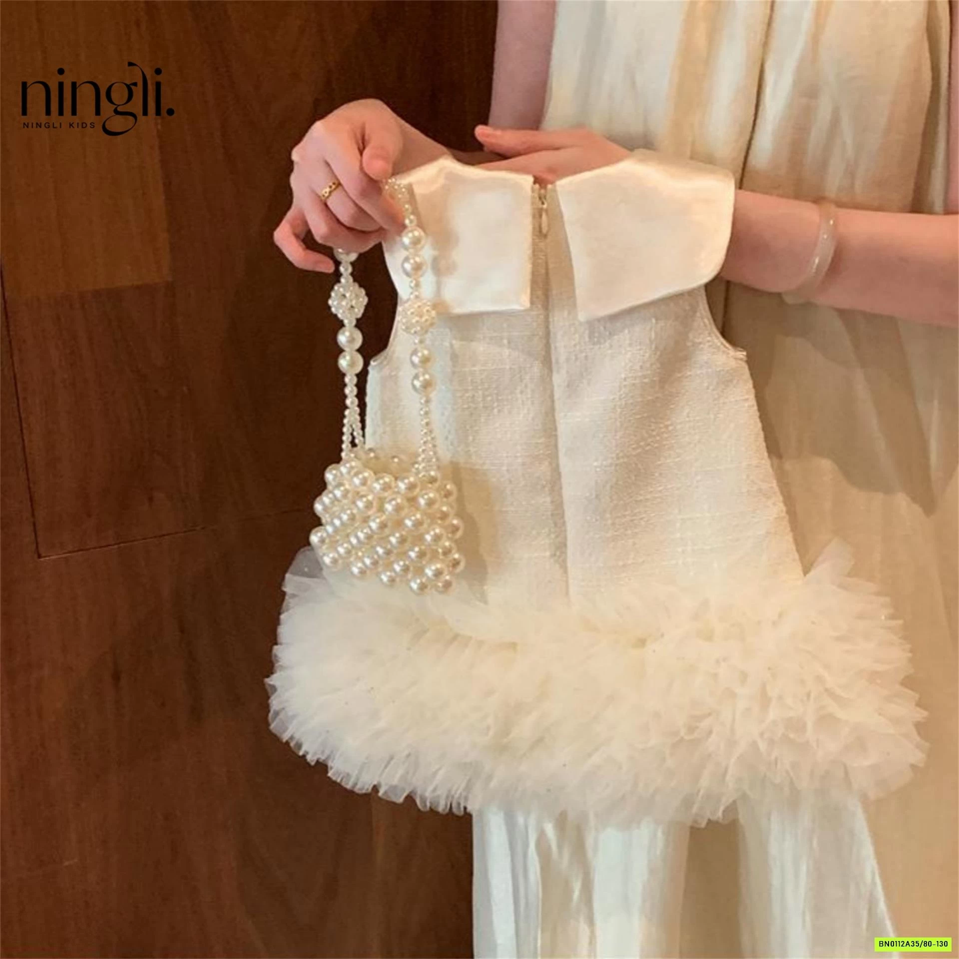 ĐẦM SUÔNG PHỐI CHÂN VOAN NINGLI LÓT NHUNG