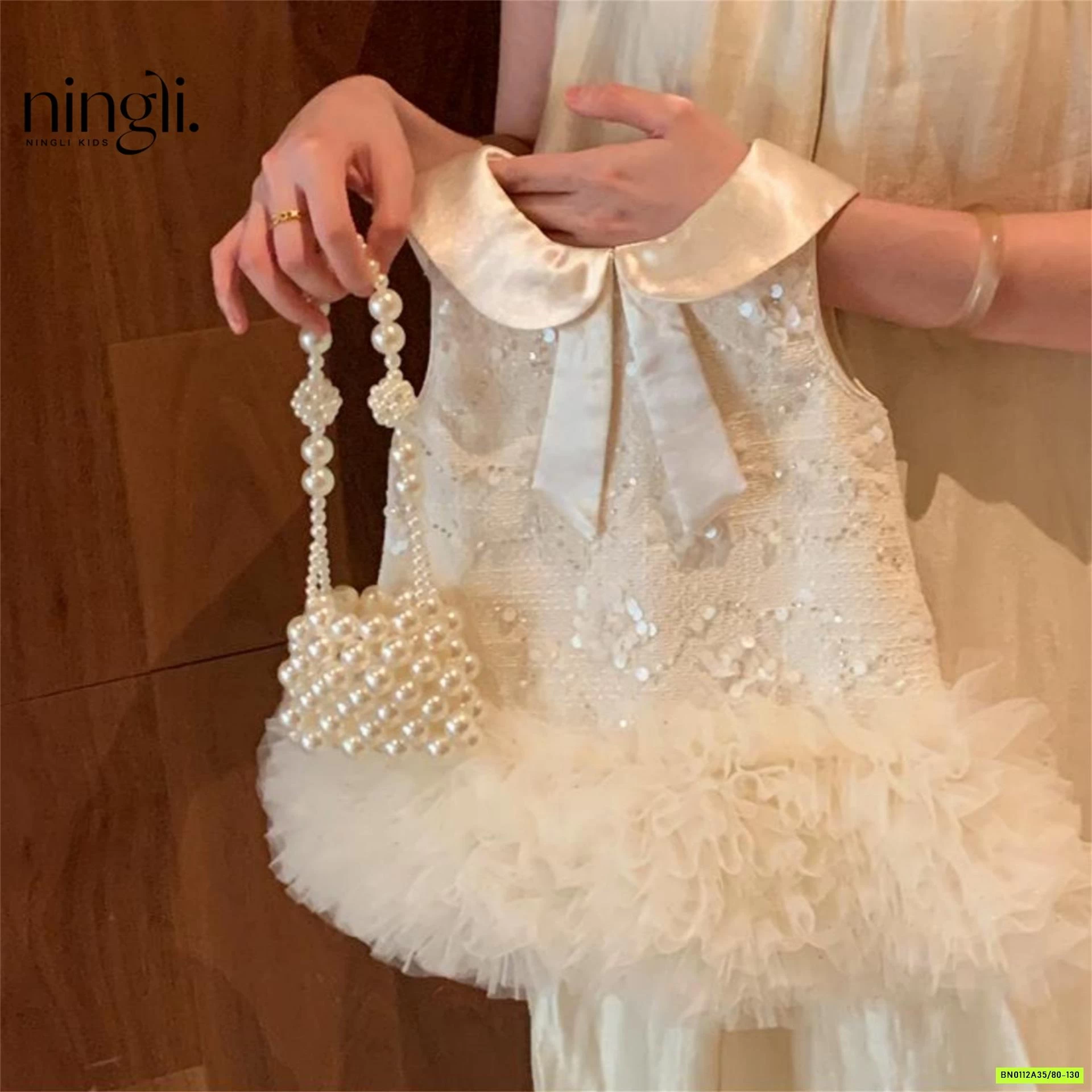 ĐẦM SUÔNG PHỐI CHÂN VOAN NINGLI LÓT NHUNG