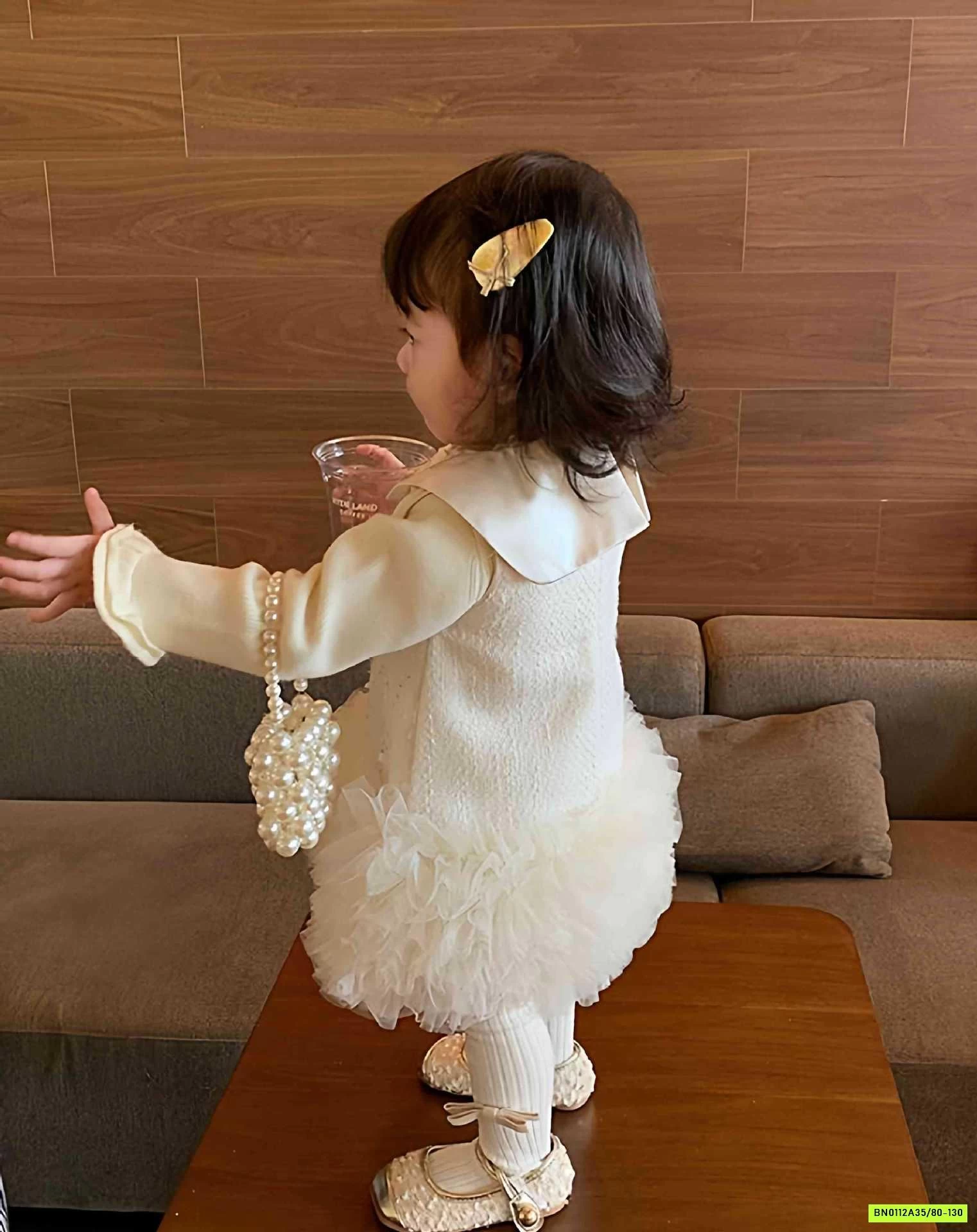 ĐẦM SUÔNG PHỐI CHÂN VOAN NINGLI LÓT NHUNG