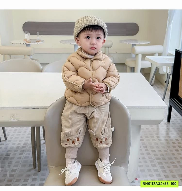 KHOÁC PHAO SÓNG LƯNG GẤU SZ NHÍ