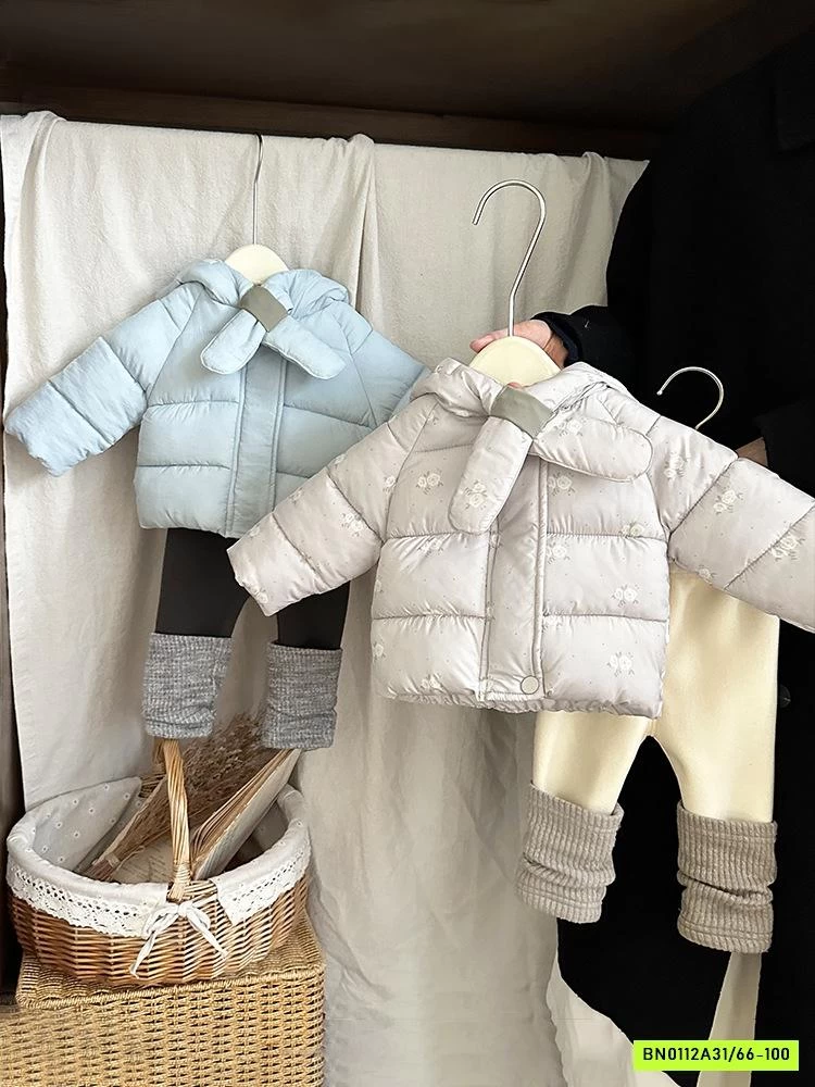 KHOÁC PHAO MŨ LIỀN KHĂN SZ NHÍ