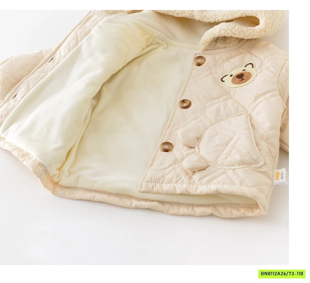 BỘ PHAO GẤU LÓT NHUNG ADNNKIDS