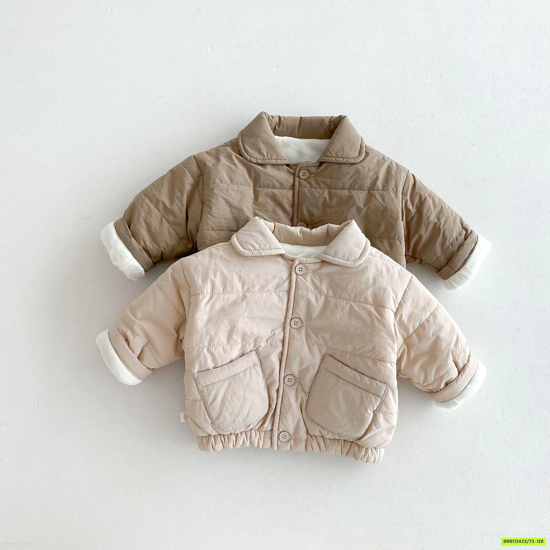 KHOÁC PHAO LÓT NHUNG BO GẤU