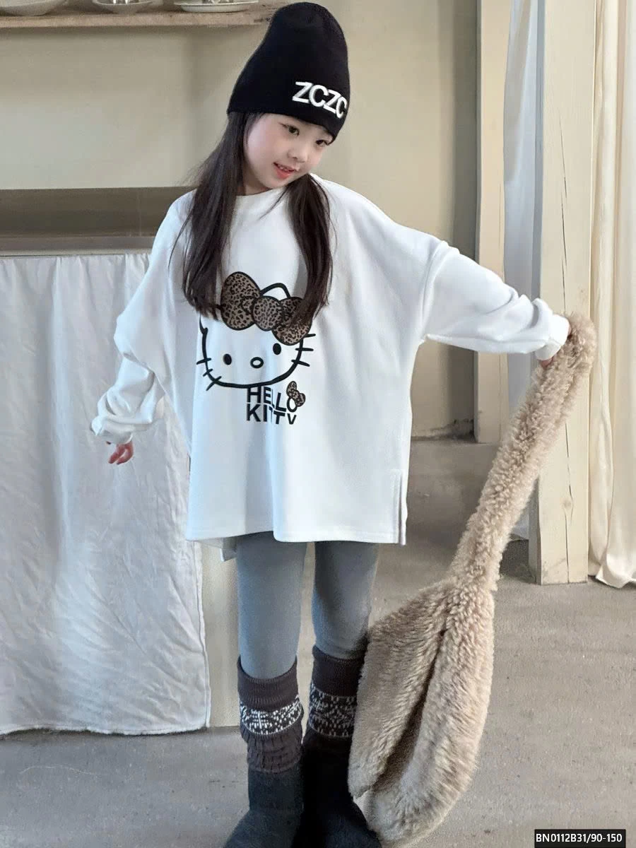 ÁO THUN KITTY DÀI TAY