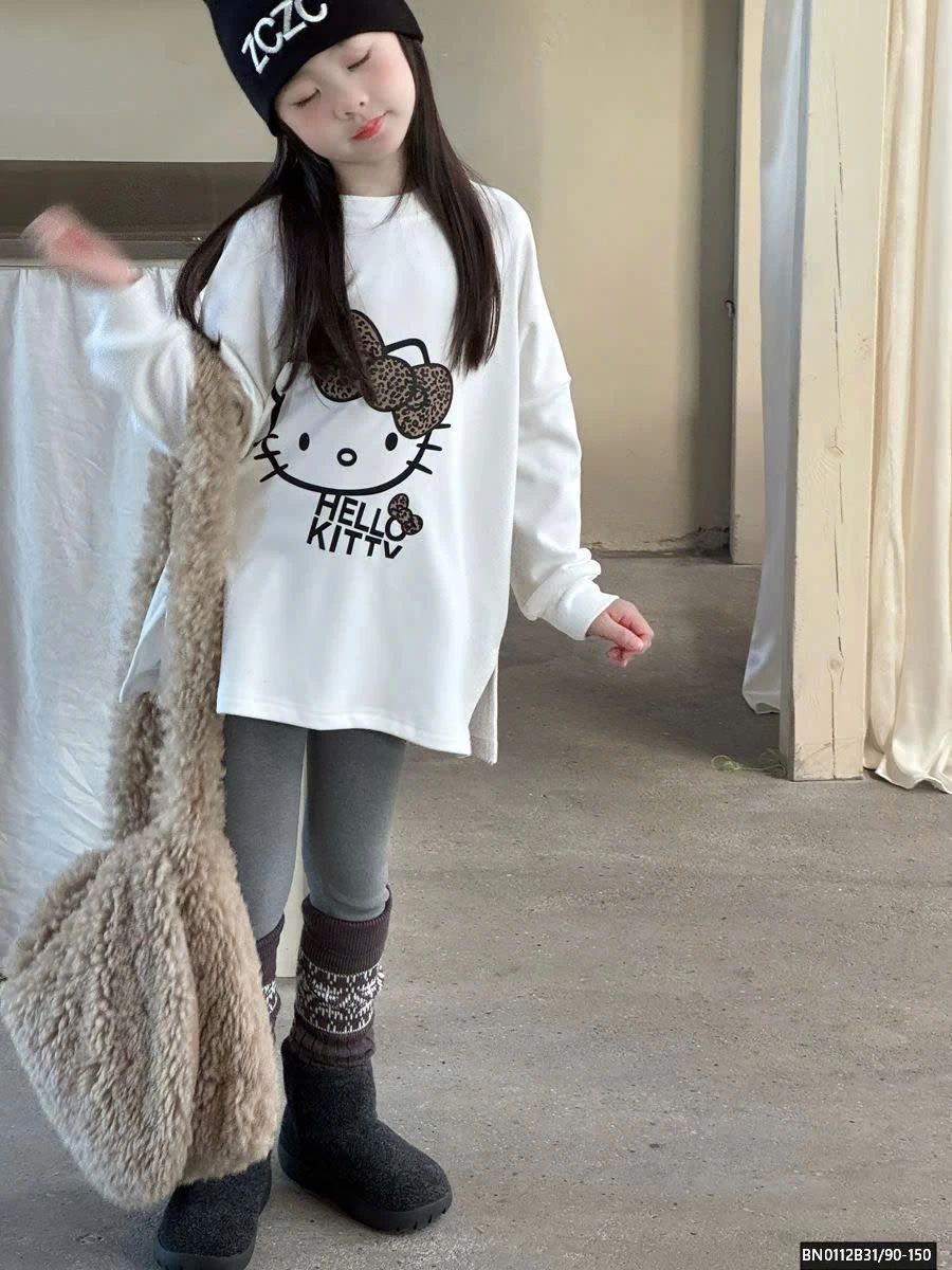 ÁO THUN KITTY DÀI TAY