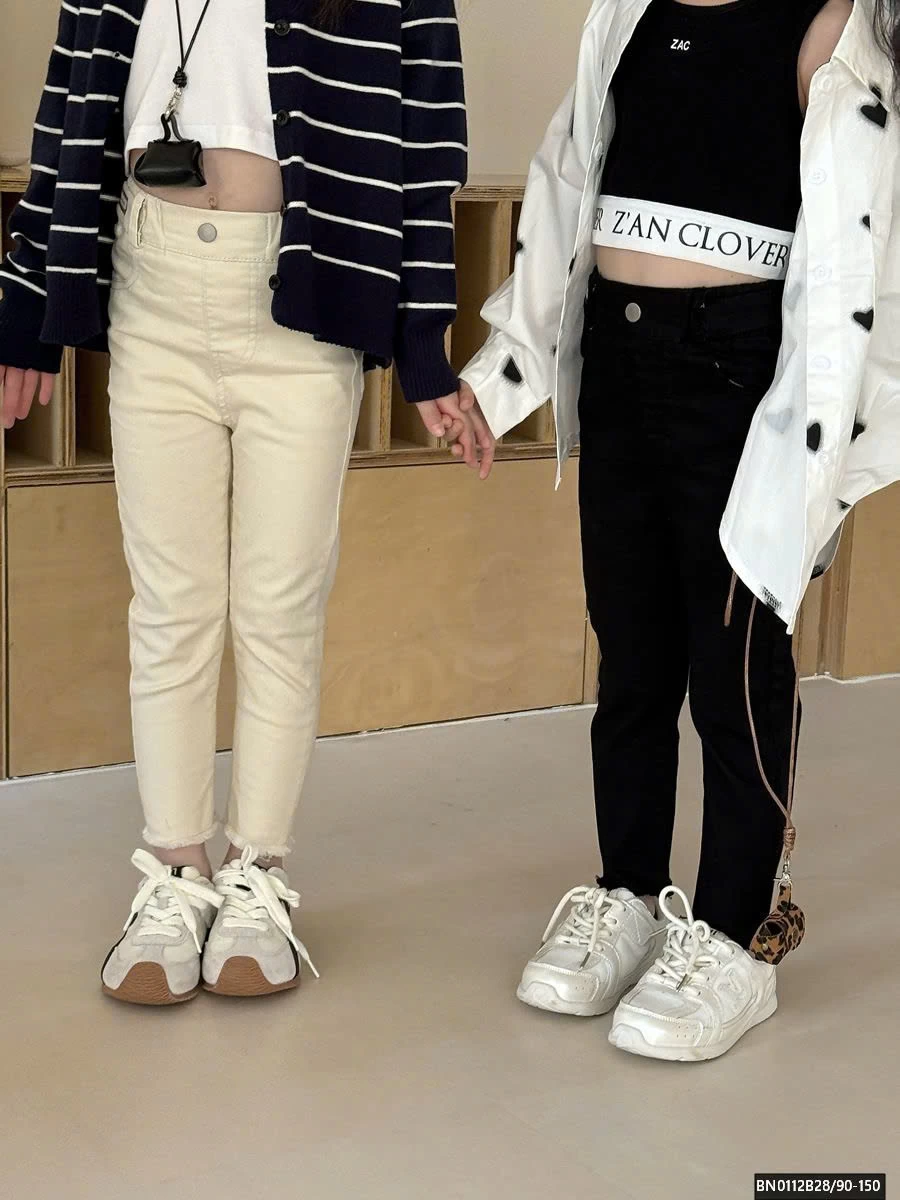 QUẦN JEAN DÁNG SKINNY BÉ GÁI