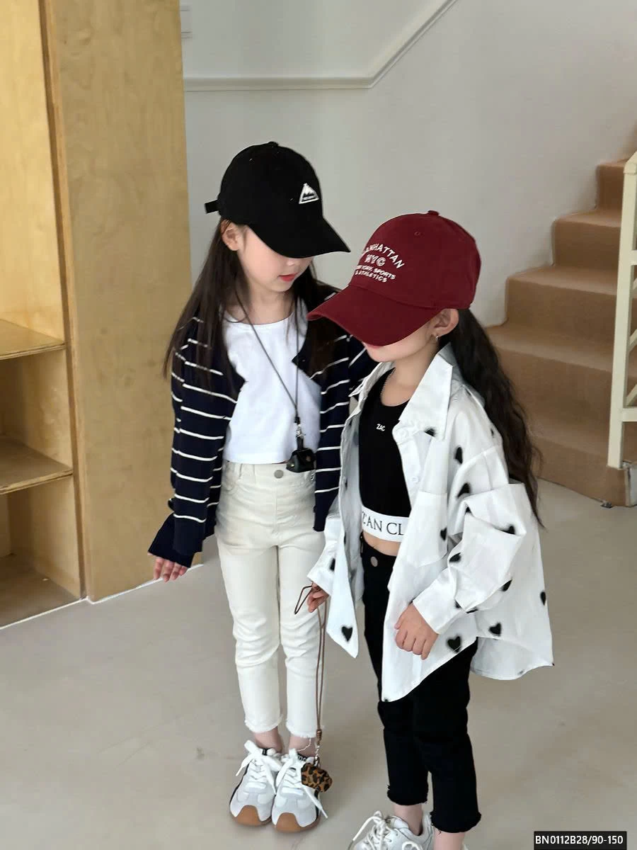 QUẦN JEAN DÁNG SKINNY BÉ GÁI