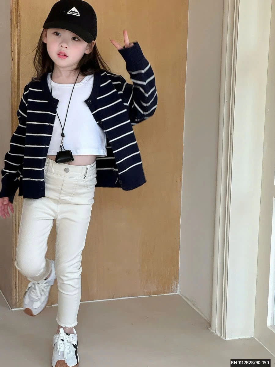 QUẦN JEAN DÁNG SKINNY BÉ GÁI