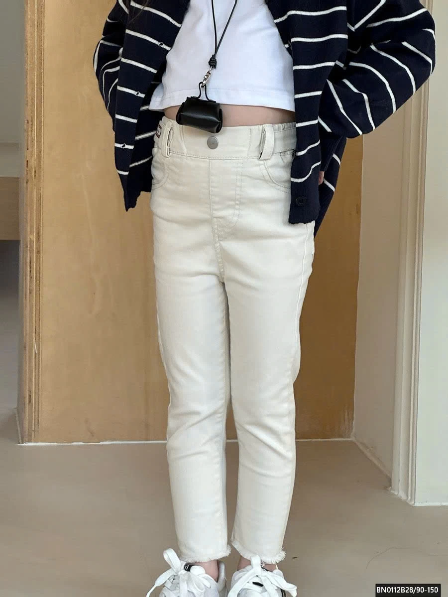 QUẦN JEAN DÁNG SKINNY BÉ GÁI