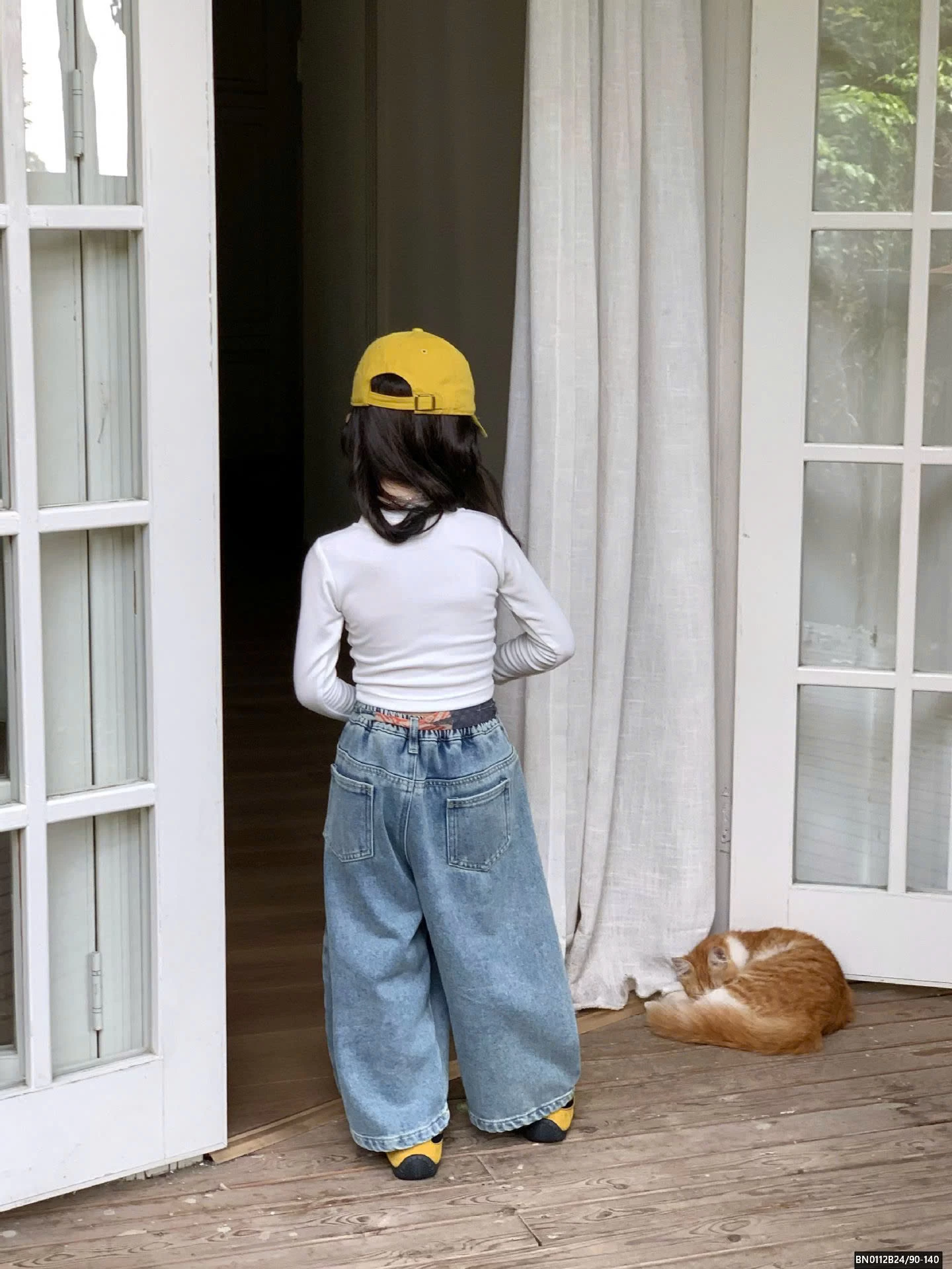 ÁO THUN CROPTOP MÈO DÀI TAY