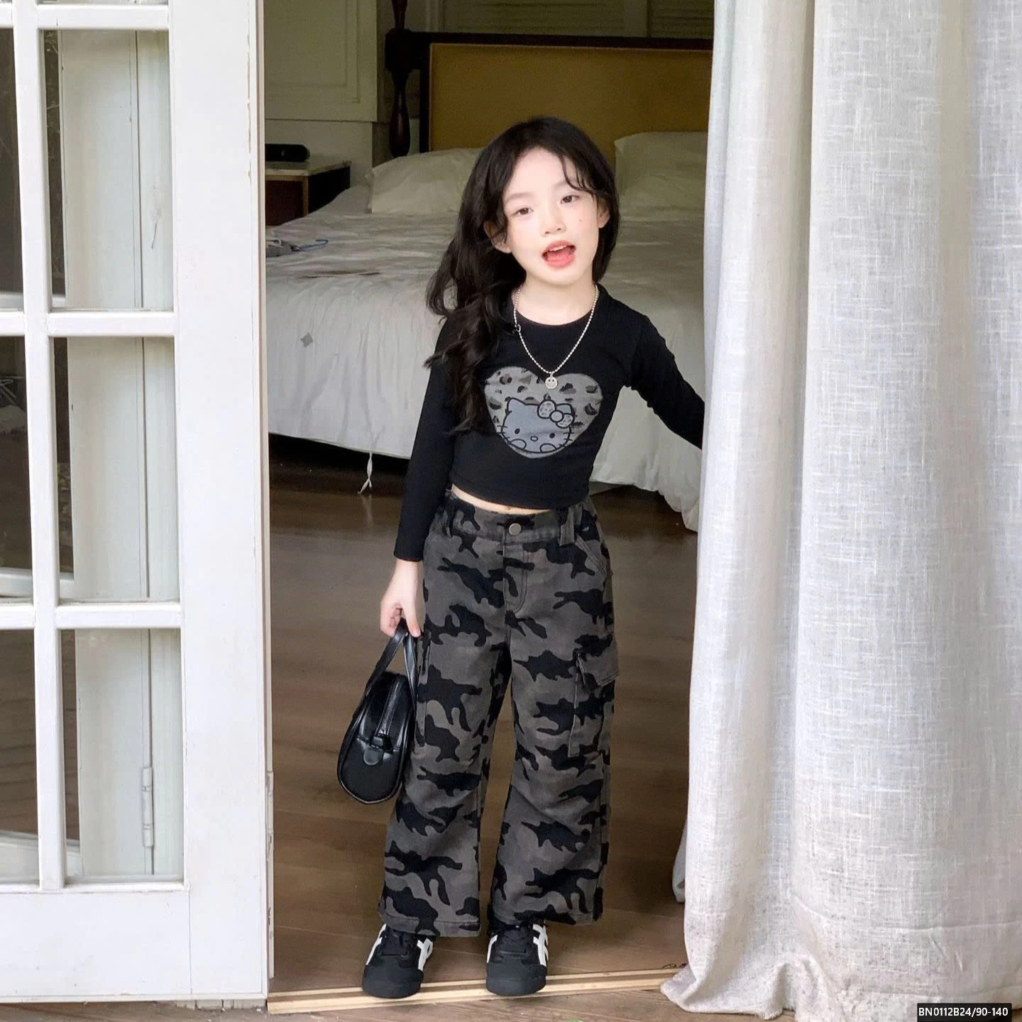 ÁO THUN CROPTOP MÈO DÀI TAY