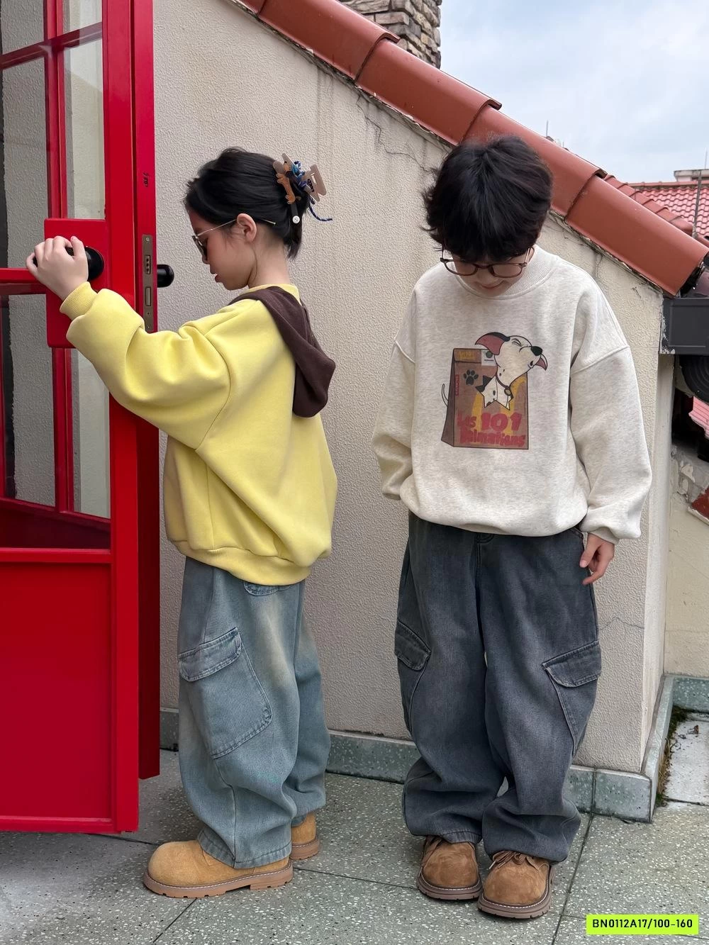 ÁO NỈ IN HÌNH KUMAI LÓT LÔNG CỪU