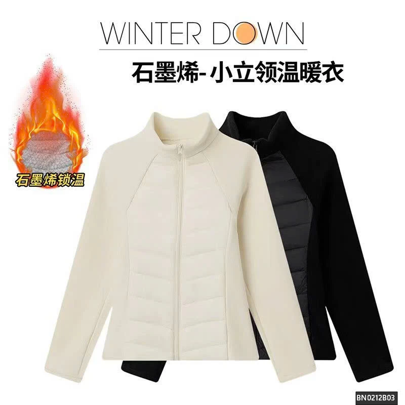 ÁO PHAO NỮ MIX NỈ