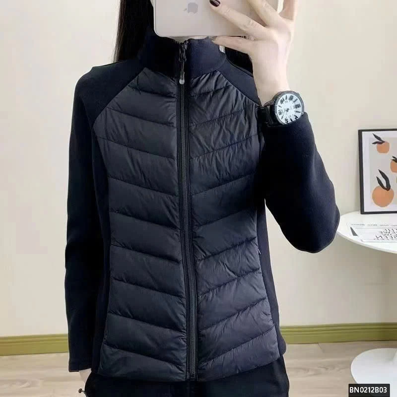 ÁO PHAO NỮ MIX NỈ