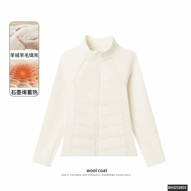 ÁO PHAO NỮ MIX NỈ