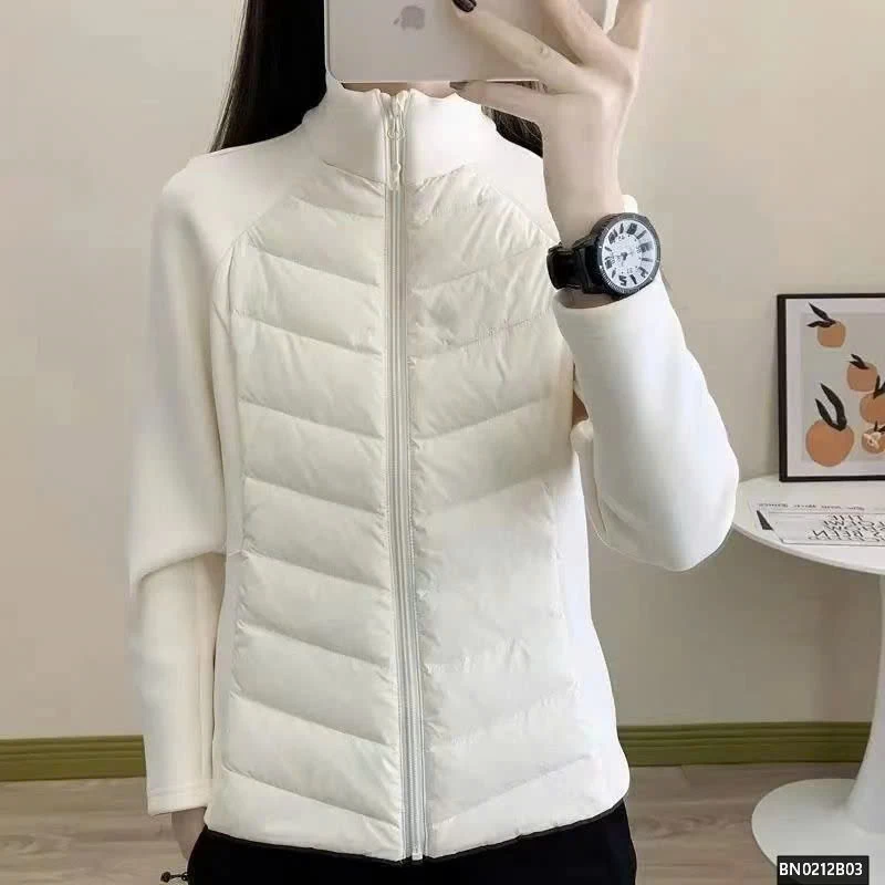 ÁO PHAO NỮ MIX NỈ