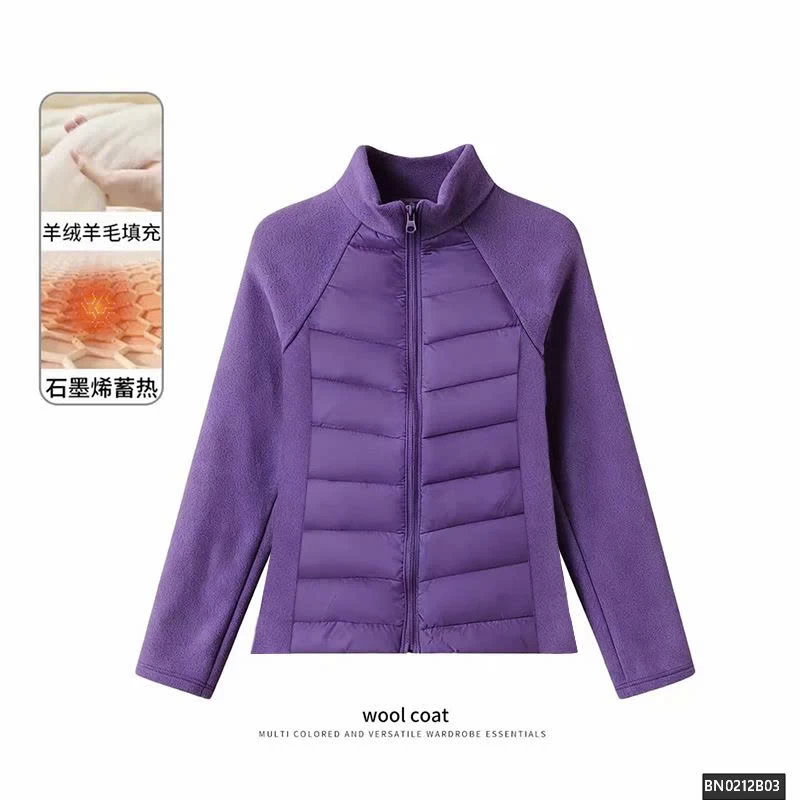 ÁO PHAO NỮ MIX NỈ