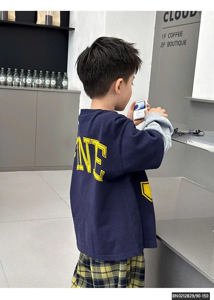 ÁO THUN DÀY TAY NỐI SỐ 95