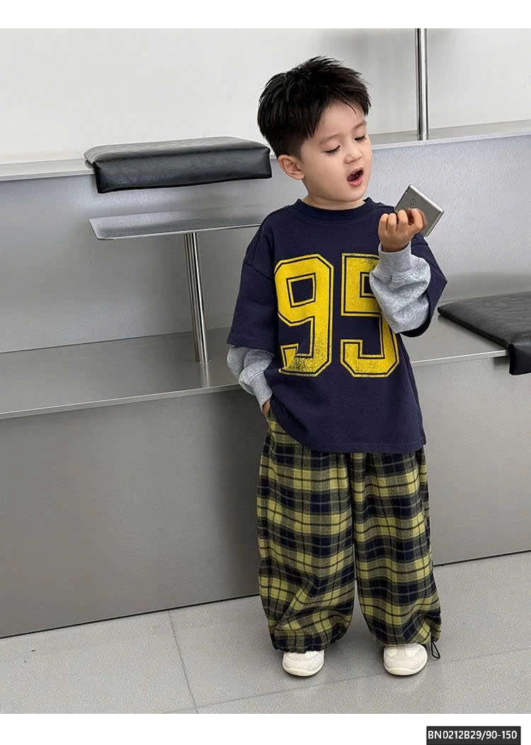 ÁO THUN DÀY TAY NỐI SỐ 95