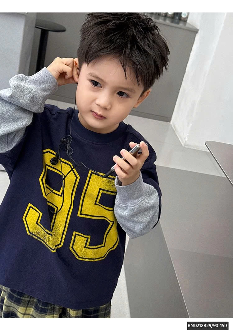 ÁO THUN DÀY TAY NỐI SỐ 95