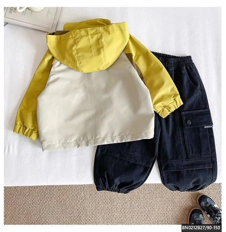 ÁO KHOÁC GIÓ PHỐI MÀU KHÓA PHẢN QUANG