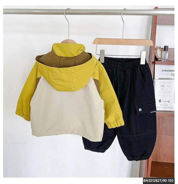 ÁO KHOÁC GIÓ PHỐI MÀU KHÓA PHẢN QUANG