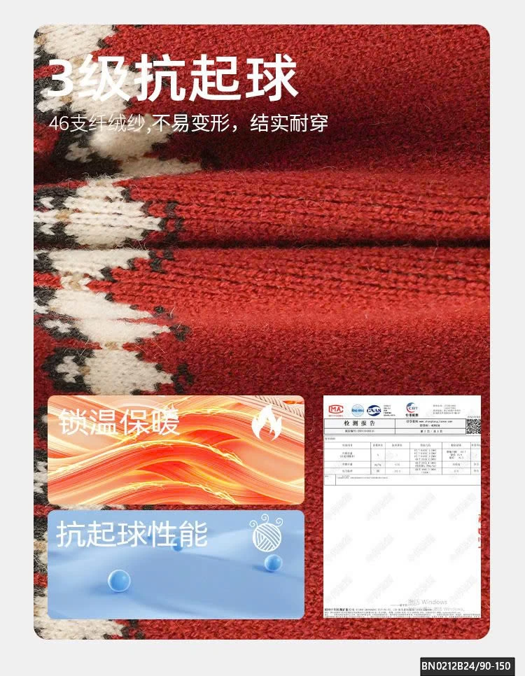 ÁO LEN HỌA TIẾT CỔ KHÓA CAO CẤP