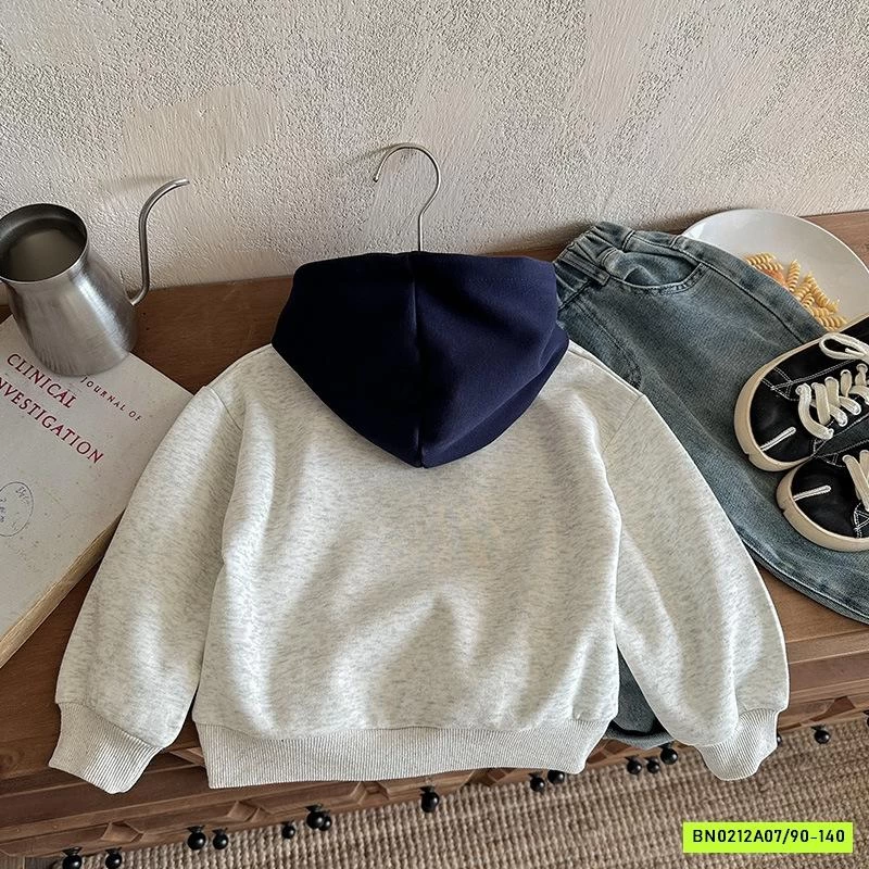 HOODIE TÚI TRƯỚC PHỐI MÀU MŨ