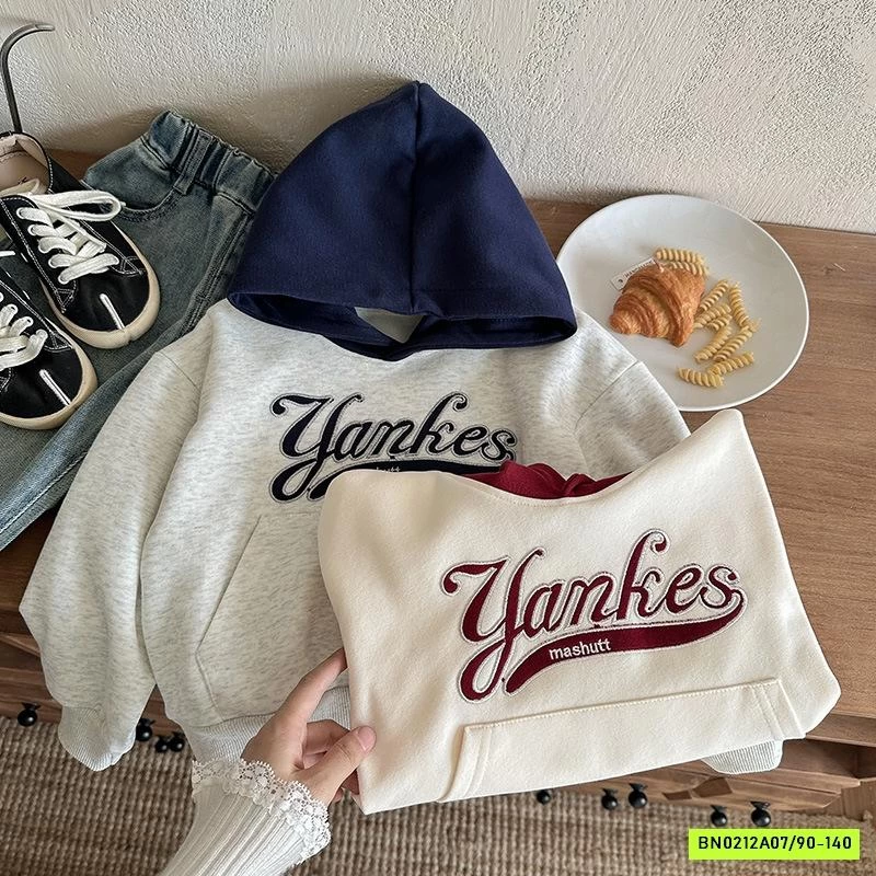 HOODIE TÚI TRƯỚC PHỐI MÀU MŨ