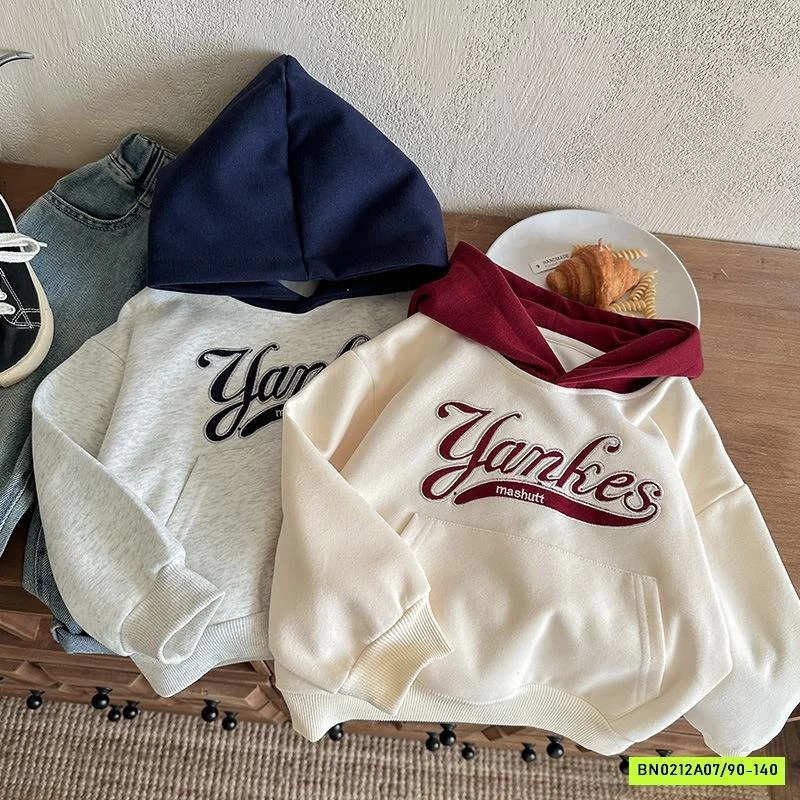 HOODIE TÚI TRƯỚC PHỐI MÀU MŨ