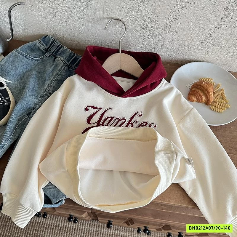 HOODIE TÚI TRƯỚC PHỐI MÀU MŨ