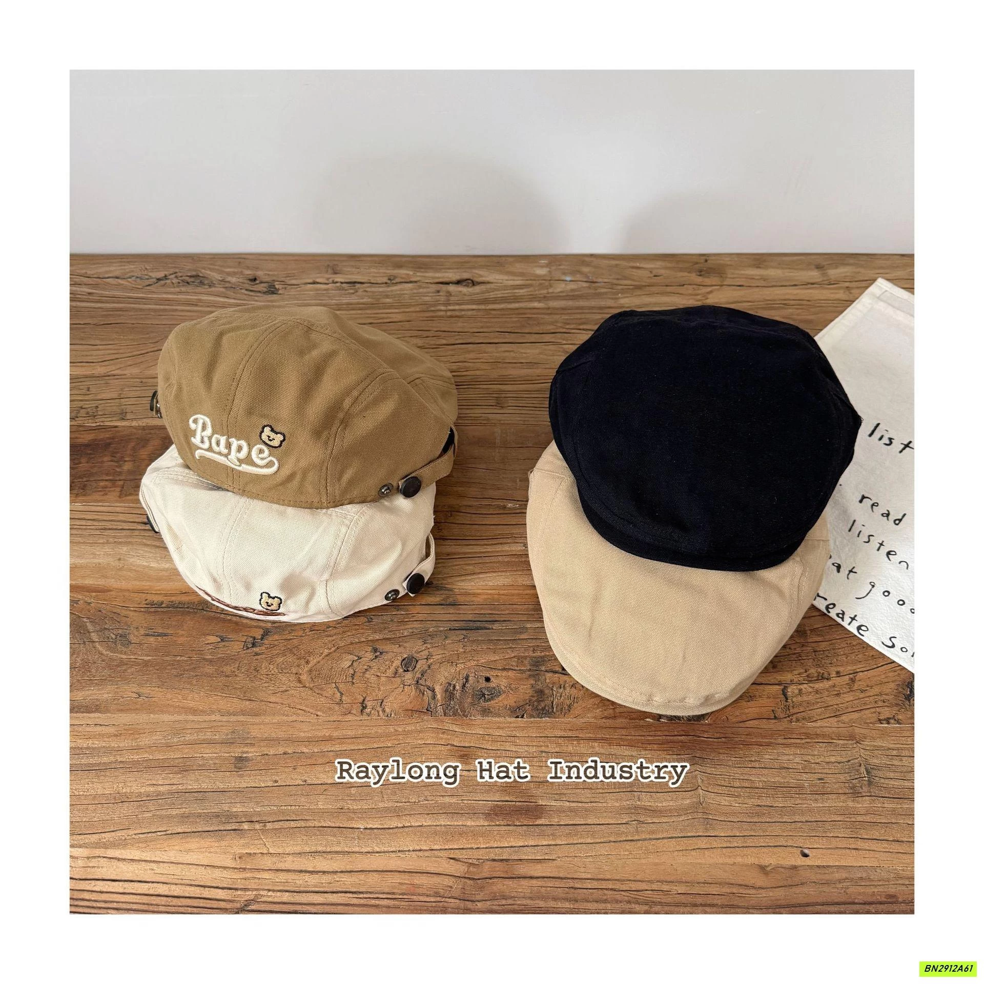 MŨ NỒI THÊU CHỮ BÉ TRAI