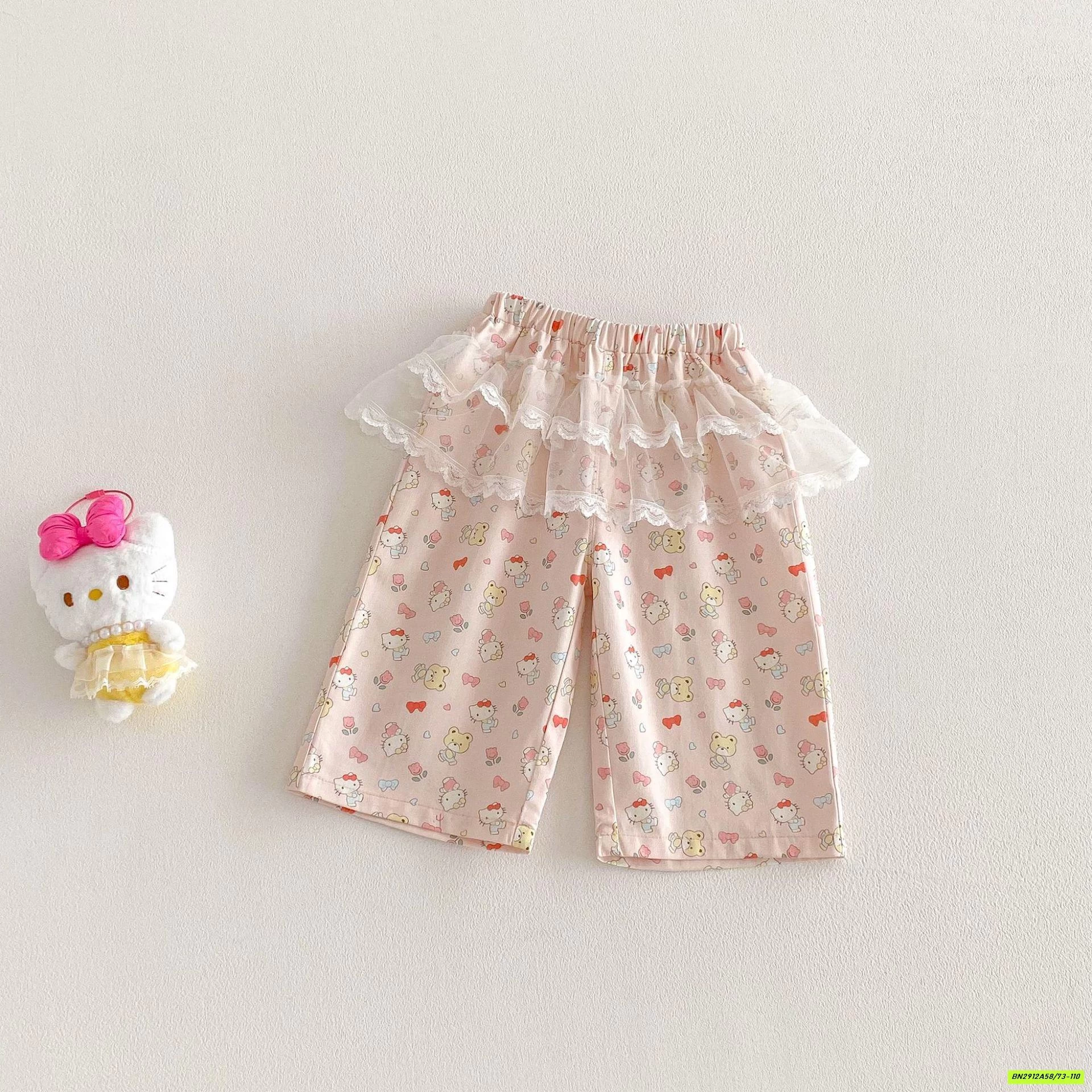 QUẦN SUÔNG KITTY VIỀN REN