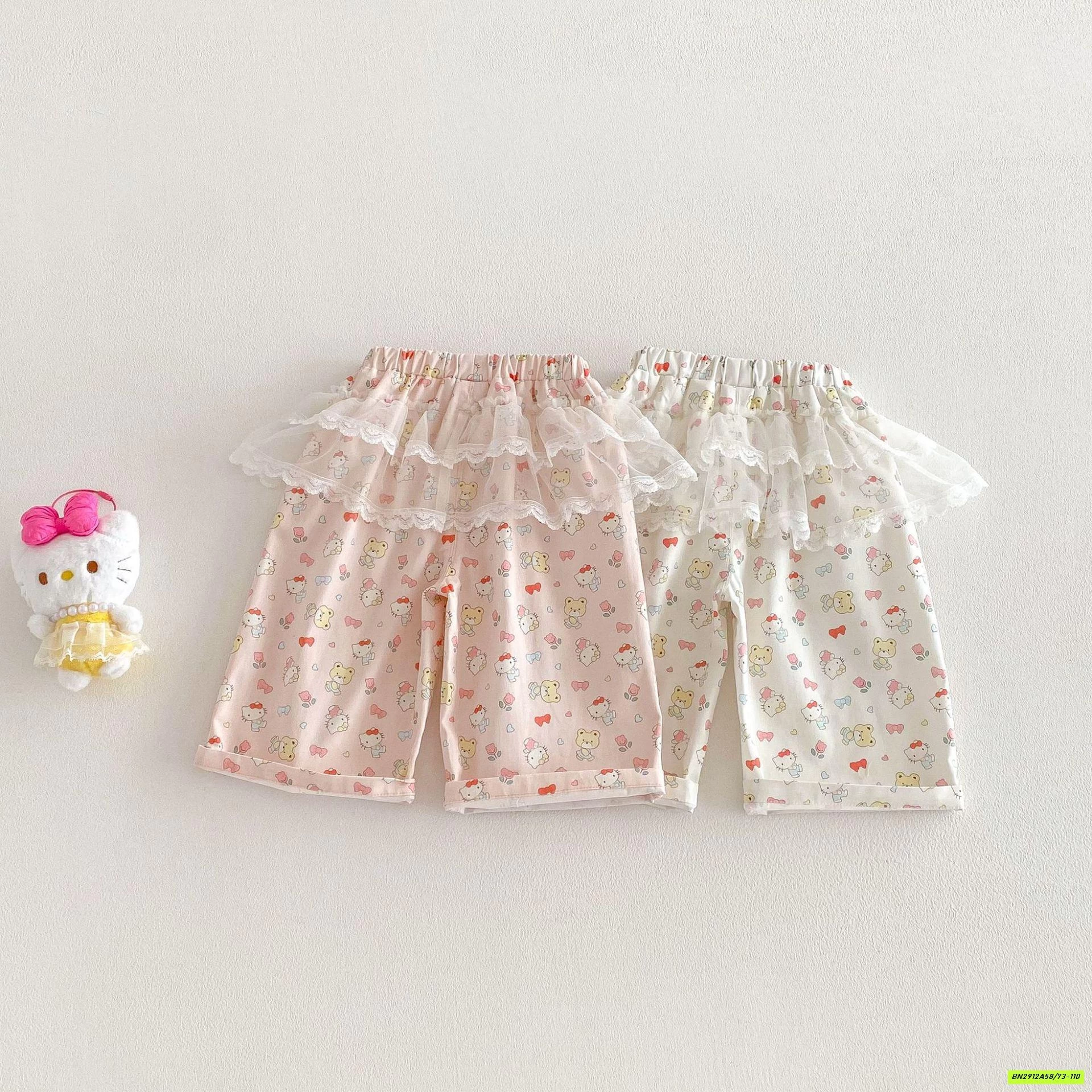 QUẦN SUÔNG KITTY VIỀN REN