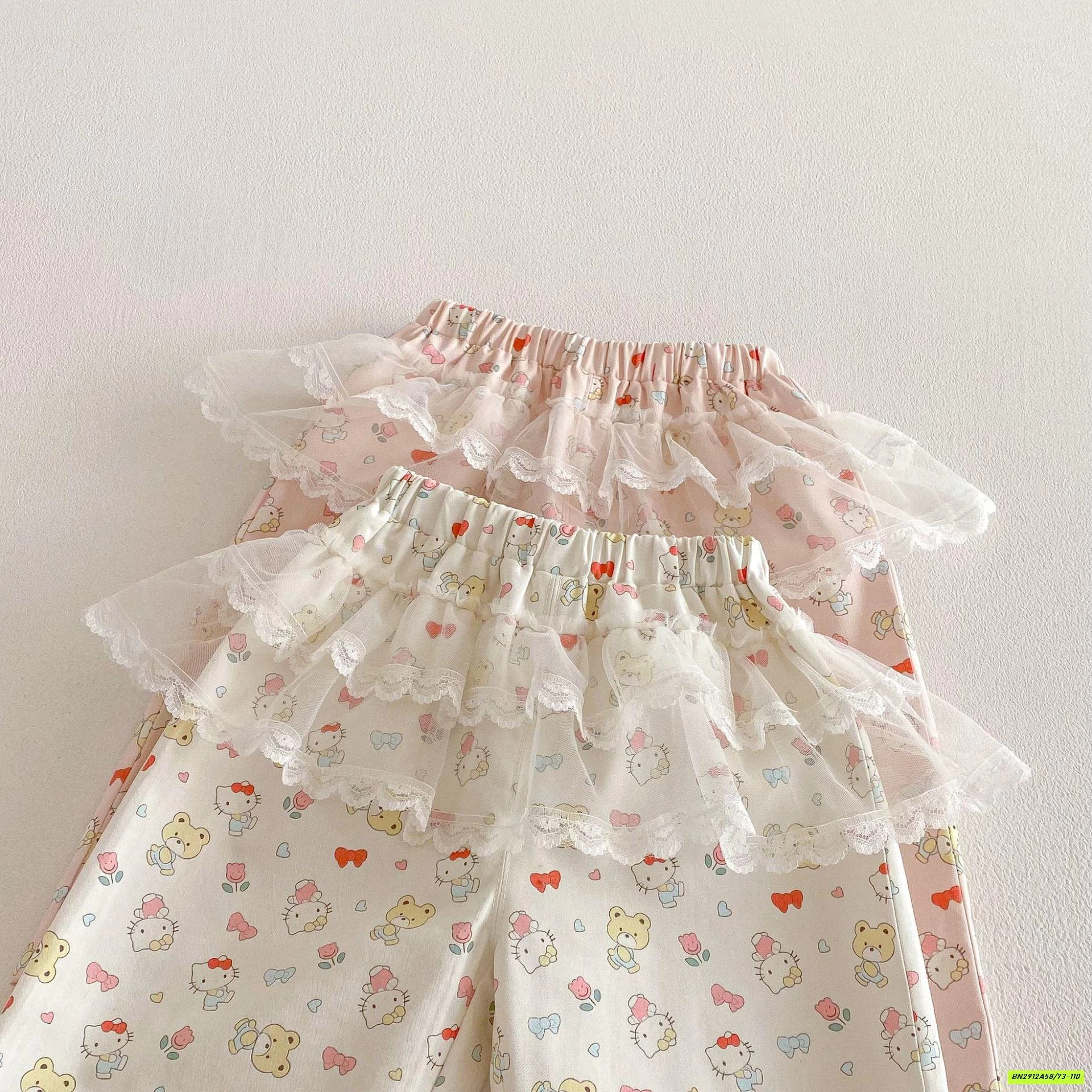 QUẦN SUÔNG KITTY VIỀN REN