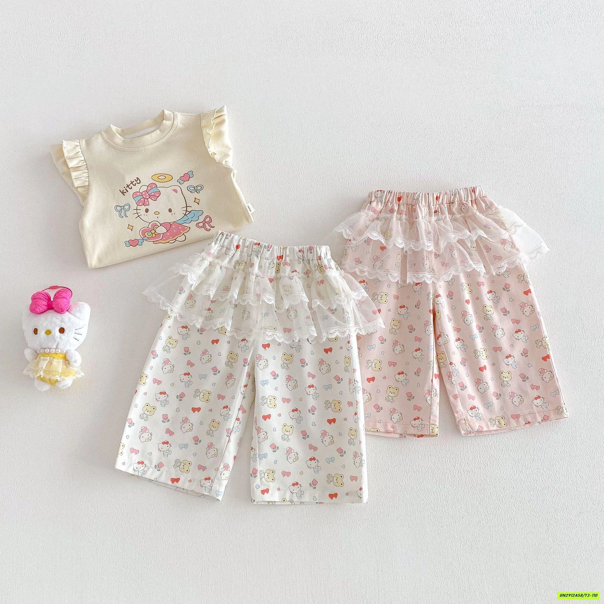 QUẦN SUÔNG KITTY VIỀN REN