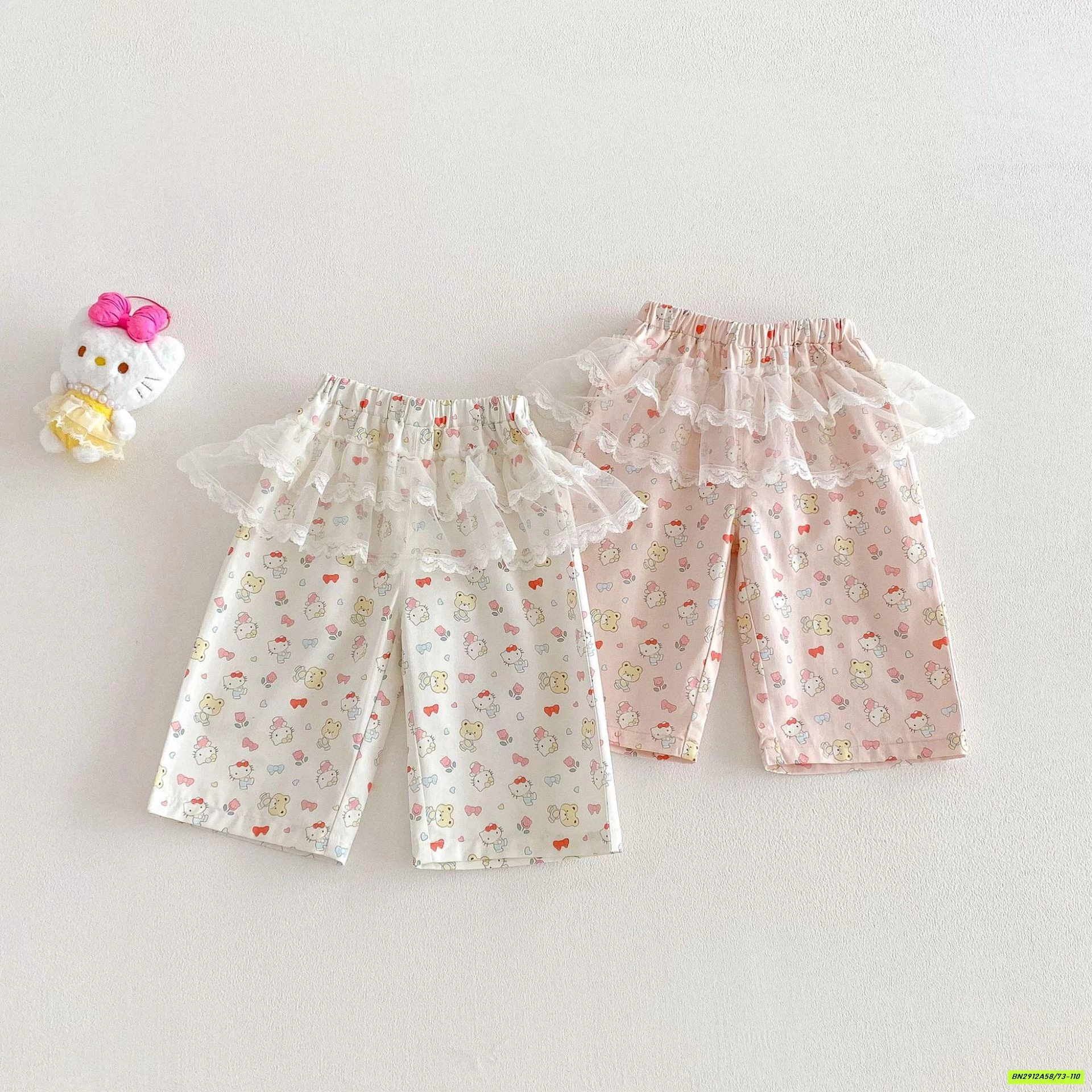 QUẦN SUÔNG KITTY VIỀN REN