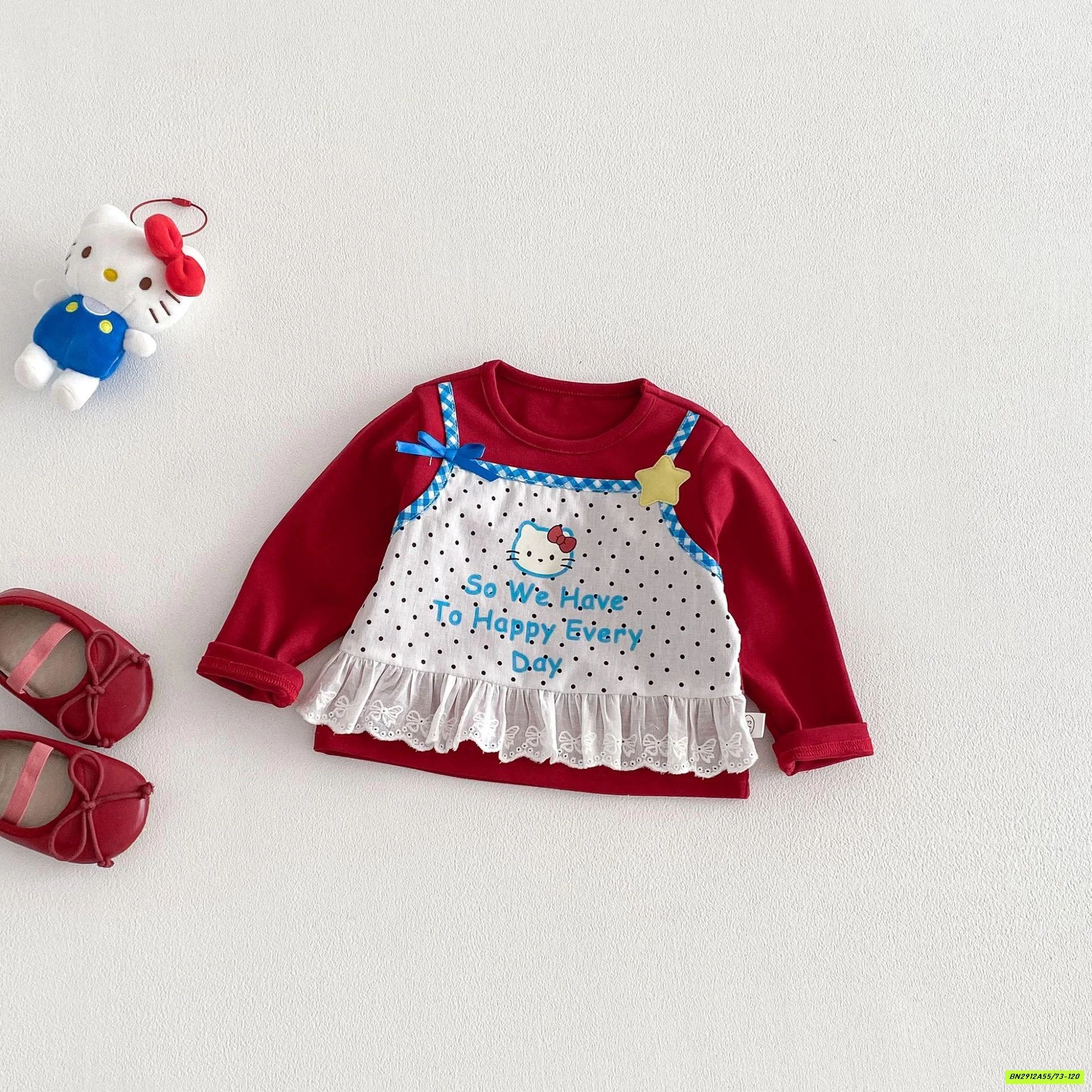 SÉT ÁO DỄ THƯƠNG MIX QUẦN KITTY